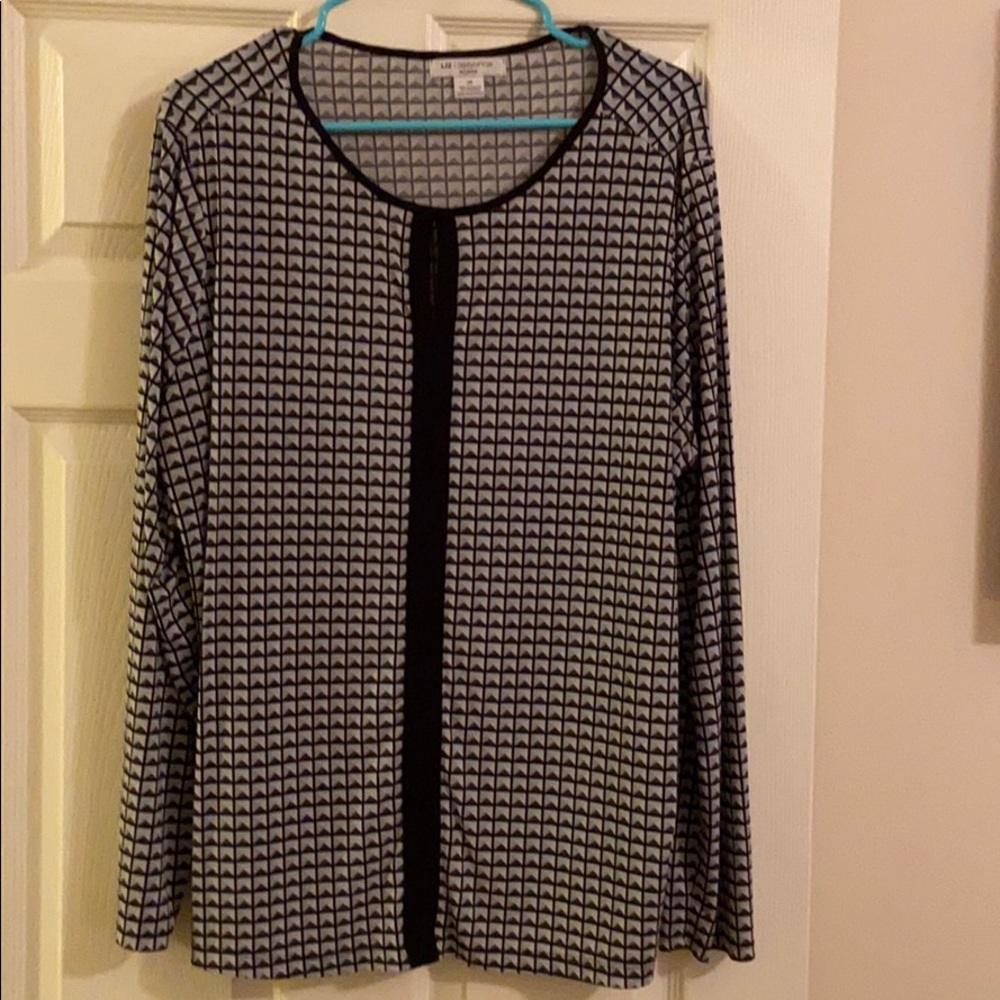 Liz Claiborne Woman 2X Long Sleeve Blouse